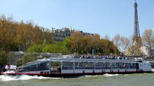 Croisière sur la Seine avec vue sur la Tour Eiffel