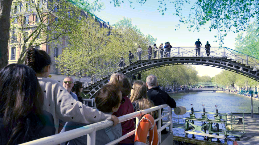 Ceremonia de inauguración barco Juegos Olímpicos Marcel Carne